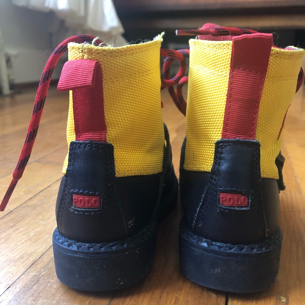 Polo Ralph Lauren toddler boys boots - Picture 3 of 7